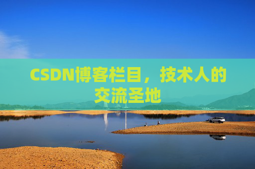 CSDN博客栏目，技术人的交流圣地